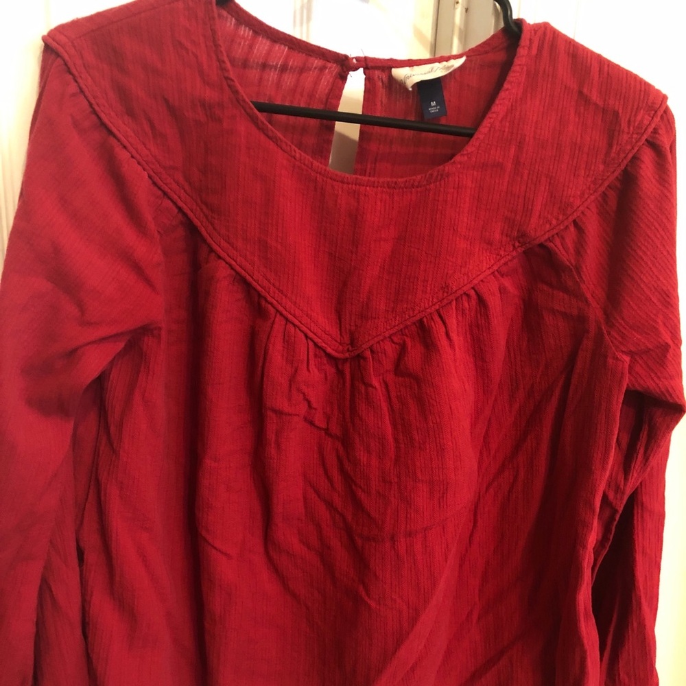 Red Universal Thread blouse